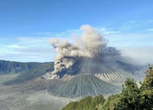 Bromo kembali erupsi