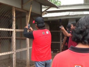 Foto: Merak hijau Kanjeng Dimas disita. WARTABROMO/Sundari