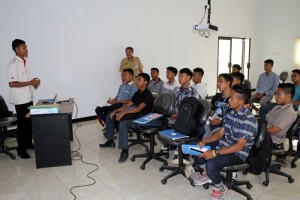 Suasana pelatihan di BLK Kab. Pasuruan.