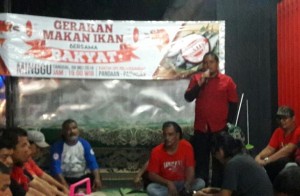 pdip makan ikan