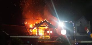 Korsleting Listrik, Rumah di Perumahan Bugul Ludes Terbakar