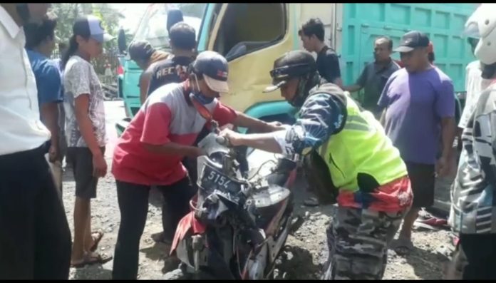 Pemotor Asal Grati Tewas Usai Tertabrak Truk di Jalur Pantura