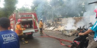 Warung Nasi Terbakar Usai Api Kompor Sambar Tumpahan Bensin