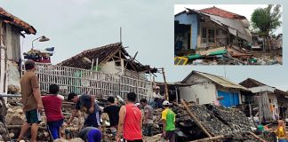 Diterjang Ombak dan Angin Kencang, Rumah Warga Rusak di Pulau Gili 