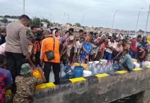 Perbaikan Pipa PDAM ke Pulau Gili Terkendala Cuaca Buruk