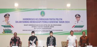 Pesan Wakil Wali Kota Pasuruan Jelang Pemilu 2024