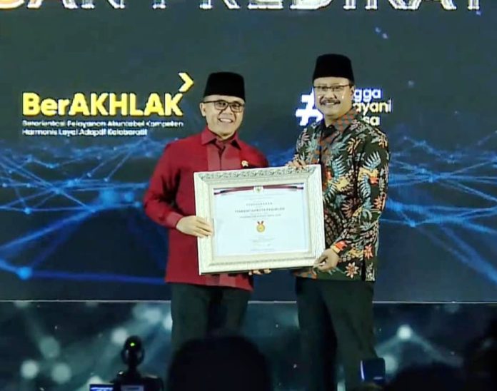 Selamat! Pemkot Pasuruan Dapat Penghargaan dari KemenPAN-RB