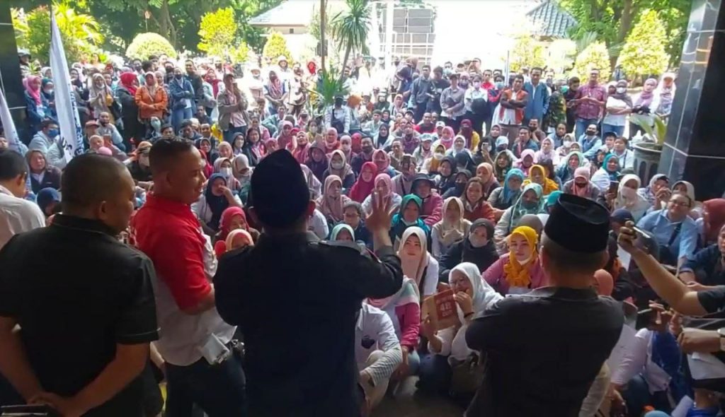 Ini Penjelasan DPRD Usai Ribuan Buruh Gruduk Kantor Dewan