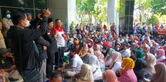 Ini Penjelasan DPRD Usai Ribuan Buruh Gruduk Kantor Dewan