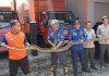 Sanca 4 Meter Ditemukan di Perumahan Sekar Indah