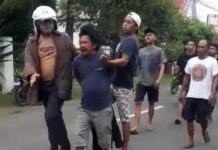 Curi Motor Buruh Tani, Pria Ini Diamuk Massa