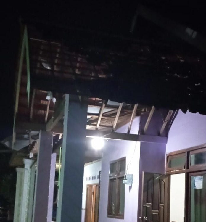 Enam Rumah di Krejengan Rusak Dihantam Puting Beliung