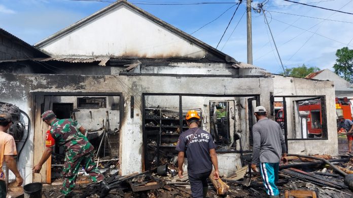 Ruko Terbakar Gara-gara Pertalite, Dua Orang Jadi Korban