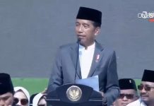 Presiden Jokowi di 1 Abad NU