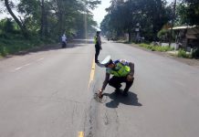Survei Jalur Pantura, Polisi Temukan Banyak Jalan Berlubang