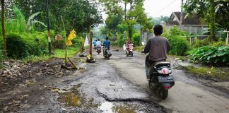 Sabar ya... Akhir Maret Pemkab Lumajang Mulai Perbaiki Jalan Rusak