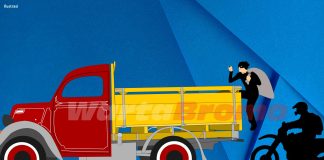 Ilustrasi bajing loncat