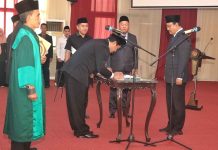 Dewan Pengawas dan Direktur PDAM Kota Pasuruan Terpilih Resmi Dilantik