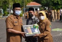 Kain Seragam Gratis Pelajar di Kota Pasuruan Dibagikan Akhir Agustus