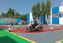 Jalur Baru Uji SIM Disukai Difabel dan Siswa