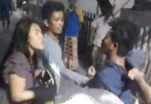 Diduga Maling HP di Jalan Halmahera Bonyok Dihajar Massa