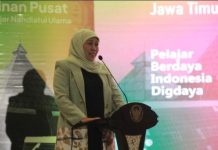 Hadiri Konbes dan Rakernas IPNU di Pasuruan, Gubernur Jawa Timur Khofifah Pesan Untuk 2045