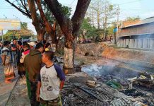 Warung di Bakalan Purwosari Terbakar, 1 Orang Dikabarkan Meninggal Dunia