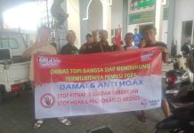 Menyambut Pemilu 2024, Ormas Topi Bangsa Deklarasikan Pemilu Aman Anti Hoax