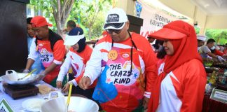Bupati Timbul Bersaing Kreatif Dengan Kepala OPD Dalam Lomba Memasak Nasi Goreng