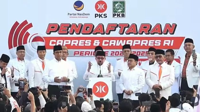 Anies Muhaimin Jadi Pasangan Capres-Cawapres Pertama Daftar ke KPU