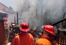 Rumah di Ngemplak Terbakar, Seorang Ibu Terluka