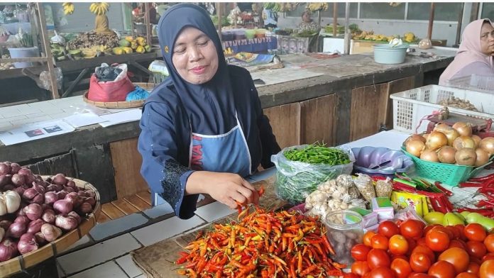 Info Lur! Harga Cabai Rawit di Pasar Kebonagung Tembus Rp80 Ribu