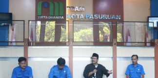 Gus Ipul Minta PDAM Kota Pasuruan Berbenah, Tanggapi Keluhan Pelanggan