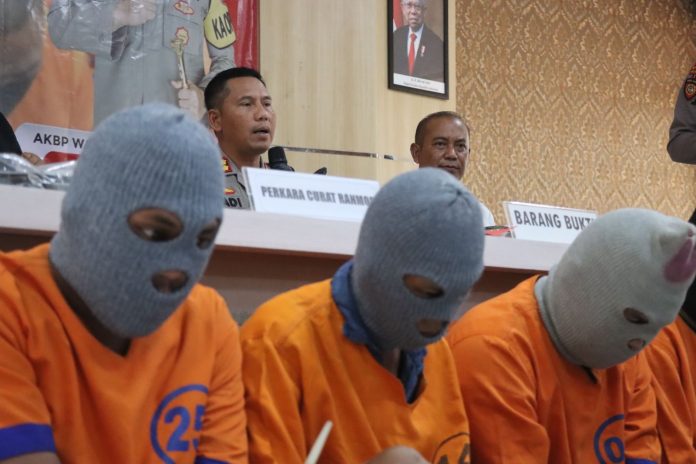 Tiga Tersangka Curanmor Spesialis Perumahan Diringkus Polisi, Beraksi di 40 Lokasi