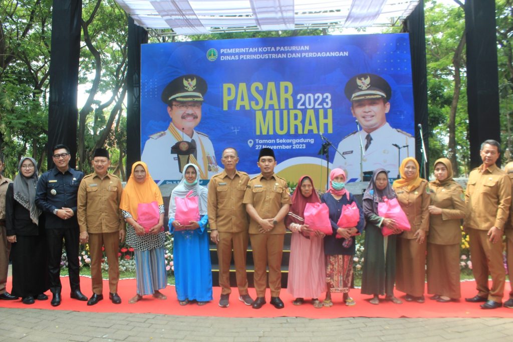 Harga Bahan Pokok Naik, Pemkot Pasuruan Buka Pasar Murah