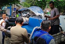 Razia Becak Motor Kota Pasuruan, Setahun Sudah Amankan 60 Bentor