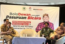 Bolo Dewan Menyapa: Membangun Desa Wisata Butuh Melibatkan Partisipasi Masyarakat