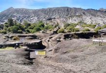 TNBTS Kosongkan Radius 1 Kilometer Dari Kawah Gunung Bromo