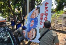 Tak Diindahkan, Bawaslu Bersih-bersih APK di Jalur Pantura Kota Pasuruan