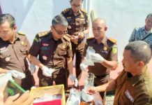 Kejari Kabupaten Pasuruan Musnahkan 467,63 gram Sabu-Sabu