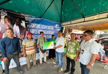 Kini Pedagang Pasar Baru Pandaan Terlindungi BPJS Ketenagakerjaan