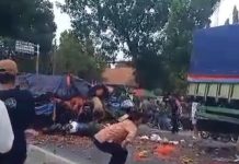 Laka Maut di Depan MAN 1 Probolinggo