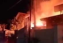 Bengkel Radiator di Serma Abdurrahman Terbakar Hebat
