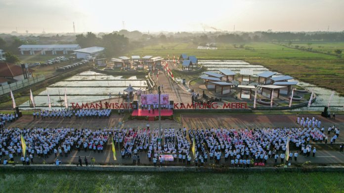 Bangun Penanda Kampung Mebel, Pemkot Pasuraun Gelontor Rp384 Juta