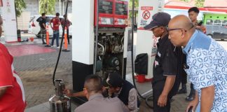 Polisi Patroli SPBU di Pasuruan, Awasi Potensi Kecurangan