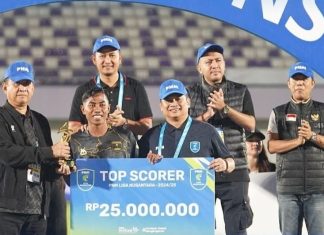 Mengenal Ali Kacong – Striker Persekabpas Asal Nguling yang Jadi Top Skor Liga 3
