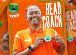 Masdra Nurriza Resmi Jadi Pelatih Persekabpas, Target Promosi ke Liga 2 Championship