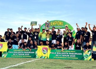 Kalahkan Ngemplakrejo, Purut United Angkat Trofi Liga Tarkam Kota Pasuruan 2025
