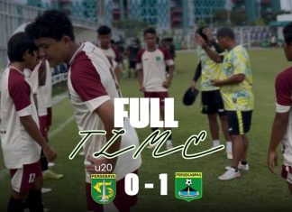 Imbang Lawan Gresik United, Laskar Sakera Kini Kalahkan Persebaya U-20 di Laga Persahabatan