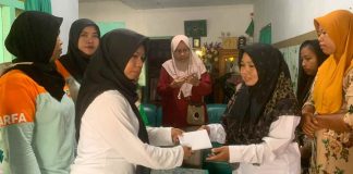 Fatayat NU Probolinggo Salurkan Bantuan untuk Penyintas Erupsi Semeru Lumajang